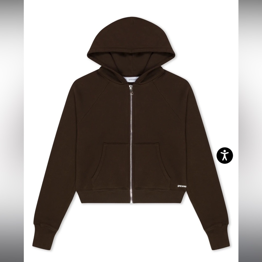 SPRWMN Zip Front Hoodie